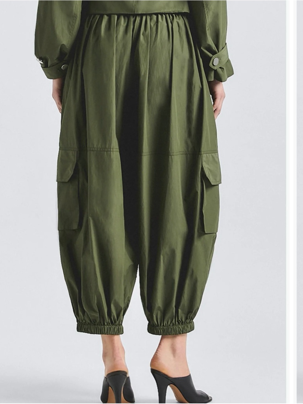 Derek Lam 10 Crosby Tasmin Balloon Cargo Pants - Picture 2 of 6